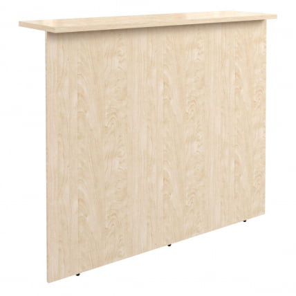 Стойка ресепшн прямая ДМС 160 Бук Тиара / DMS_0