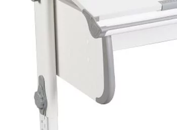 Стол универсальный трансформируемый Парта 1/75-40 + Стул Белый Серый / Parta Stul_3