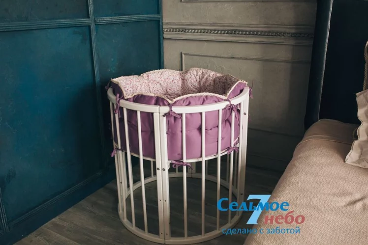 Кровать-трансформер 6-в-1 Меррй Хаппй 01 Белая / Merry Happy_15