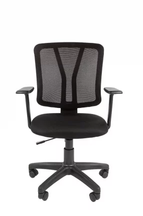 Кресло офисное CХАИРМАН 626 Черный Черная сетка / CHAIRMAN_1