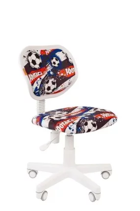 Детское кресло CХАИРМАН КИДС 106 Вхите Футбол / CHAIRMAN KIDS White_0