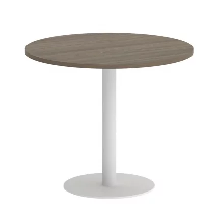 Стол журнальный круглый ХОМЕ ОФФИCЕ ВР.СП-5-90.1 Вяз Благородный/Белый металл / HOME OFFICE VR.SP-5-90.1_0