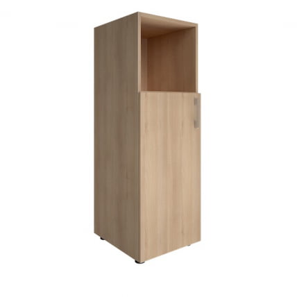 Шкаф книжный средний полуоткрытый без топа ЙАЛТА ЛТ-СУ 2.1Р Снежная Патина / YALTA LT-SU 2.1R_0