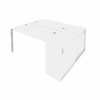 Рабочая станция с опорным шкафом-купе Метал Сйстем Б.РС-СШК-1.3 Белый/Серый / Metal System_0