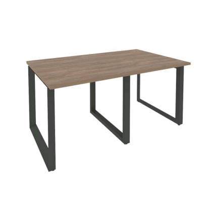 Стол переговорный (2 столешницы) ОНИКС О.МО-ПРГ-2.0 Дуб Аризона/Антрацит / ONIX O.MO-PRG-2.0_0