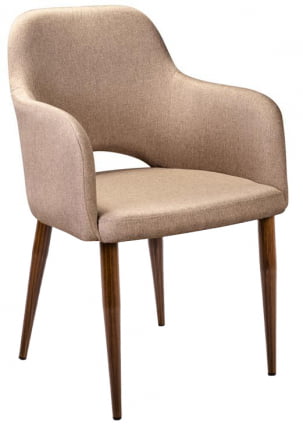 Кресло Ледгер Сканди Браун Темный Орех / Ledger_0