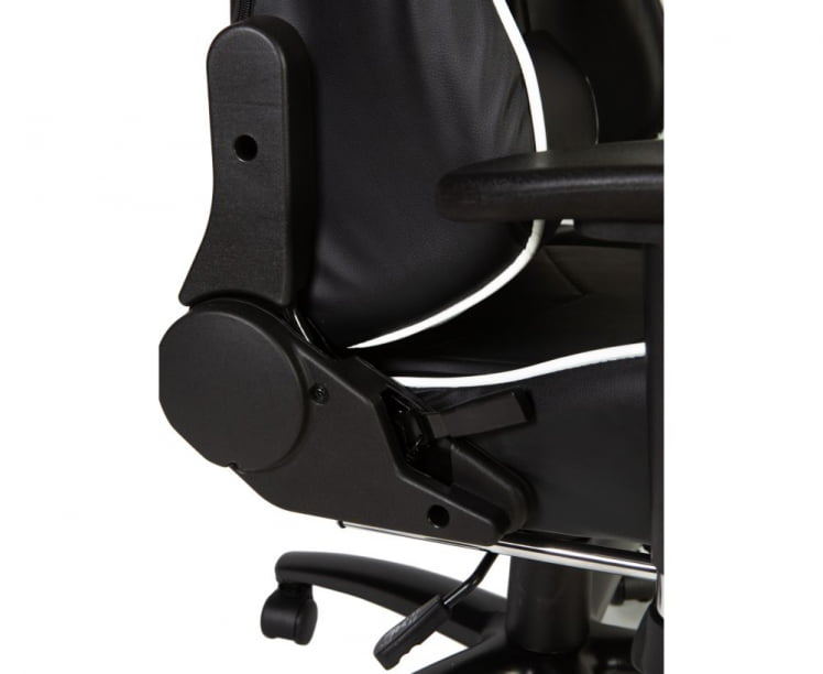 Игровое кресло Лотус ГТС РФ-8066Ф Черный/Белый / Lotus GTS RF-8066F_6