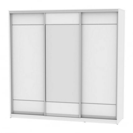 Шкаф-купе Б-230х235х60-1(Белый-Д7Д8Д7) / B-230х235х60-1(Белый-D7D8D7)_0