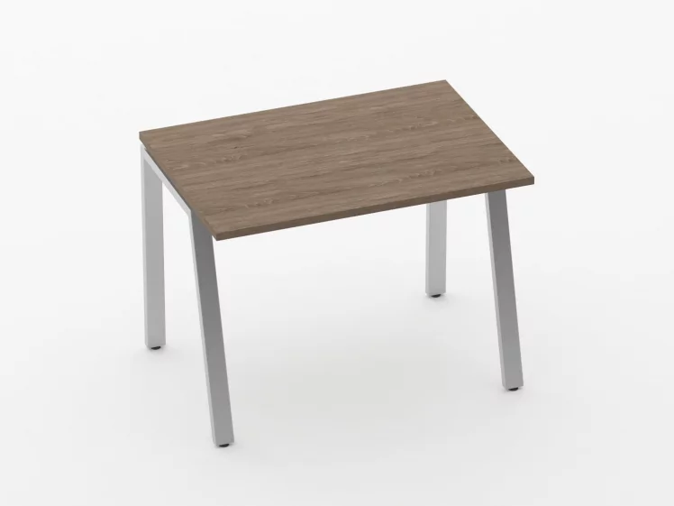 Стол прямой Дека Л-обр. каркас 73.07.10 Дуб Верцаска / Deka_0