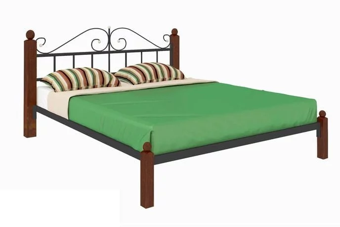 Кровать Диана Лукс 1400х1900 Черная / Lux_0