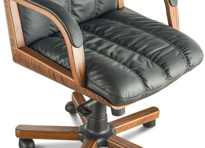 Кресло с высокой спинкой Бонн Д100 Черное 107 / D100_3