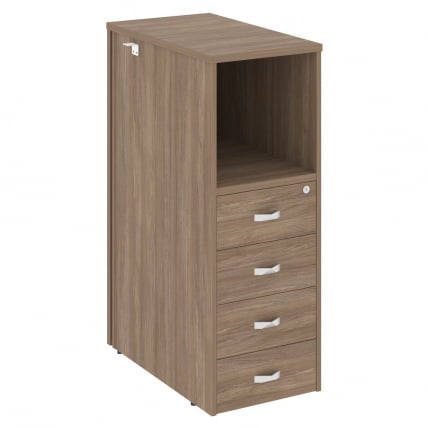 Тумба 4 ящика проходная, средняя ОНИКС О.Р-ТВ-4 Дуб Аризона / ONIX O.R-TV-4_0