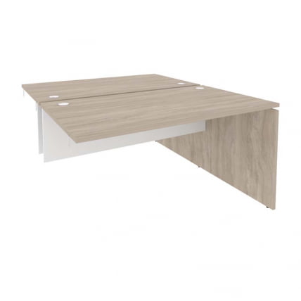 Наборный элемент рабочей станции ОНИКС О.2.НРС-3.8 Дуб Аттик/Белый / ONIX O.2.NRS-3.8_0