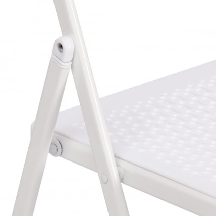 Стул складной ФОЛДЕР (мод. 3016) каркас: металл, сиденье/спинка: пластик, 48,5 х 48 х 82,5 см, вхите (белый) / FOLDER (mod. white_7