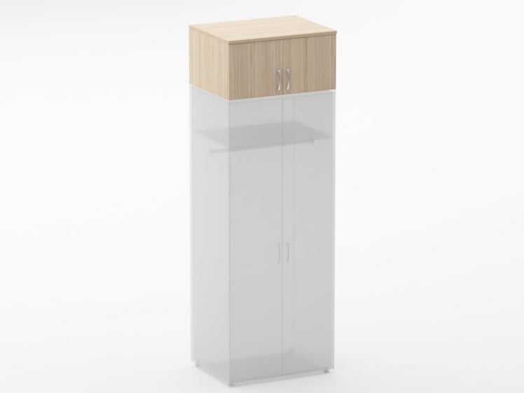 Антресоль глубокая Глассй 6.04.141 Бук светлый / Glassy_0