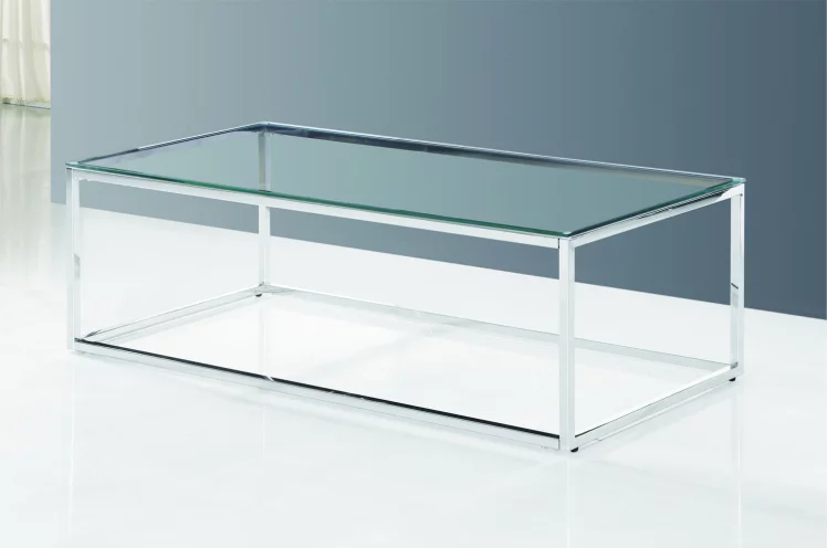 Журнальный стол ТАУН 120кс60 Серебро / 120x60_1