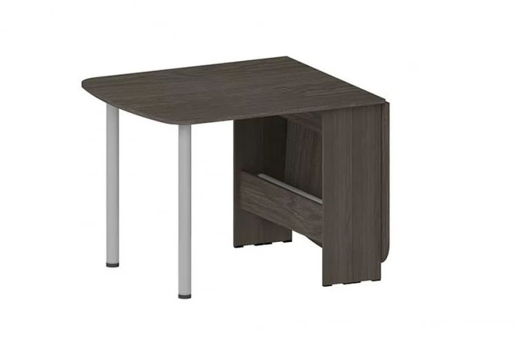 Стол-книжка раздвижной Оригами Ясень Анкор темный_1