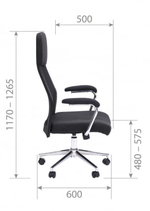 Кресло руководителя Чаирман CХ621 Черный / Chairman CH621_7