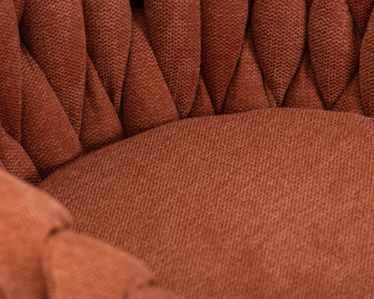 Стул обеденный ДОБРИН МАТИЛДЭ Оранжевая ткань ЛАР 275-27 / DOBRIN MATILDA LAR_9