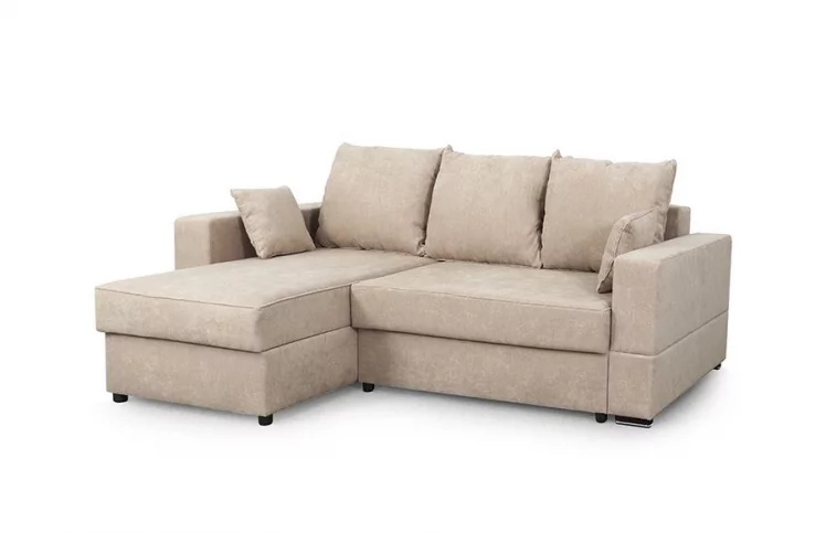 Диван угловой Бостон Стандарт Бежевый_0
