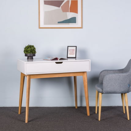 Стол письменный Никко Белый / Nikko_4