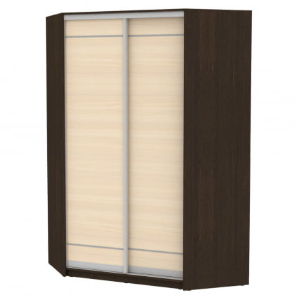 Шкаф-купе ЙА-230х1400-568-3(Венге-ДМ-Д1Д1) / YA-230х1400-568-3(Венге-ДМ-D1D1)_0