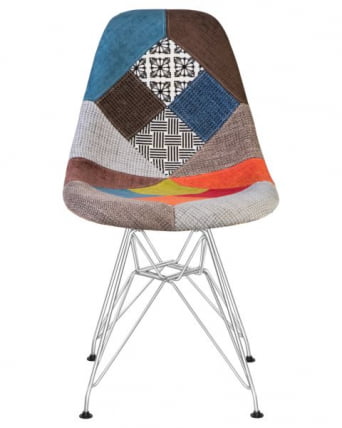 Стул обеденный ДОБРИН ДСР (ножки хром, цвет мозайка) 4 шт / DOBRIN DSR_6