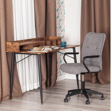 Кресло ВИНД флок , серый, 29 / WIND_10