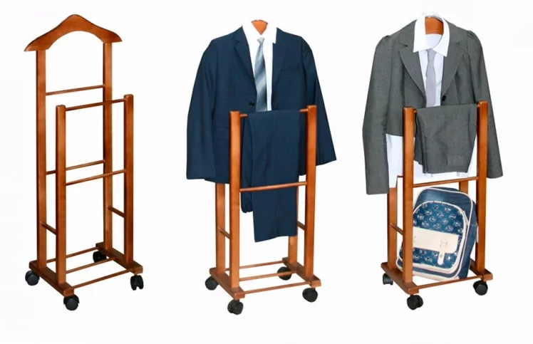 Вешалка напольная 460х360х1090 Орех темный_0