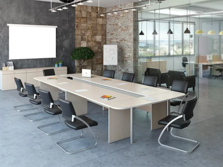 Комплект мебели для комнаты переговоров Свифт 09 Светлый дуб / Swift_0