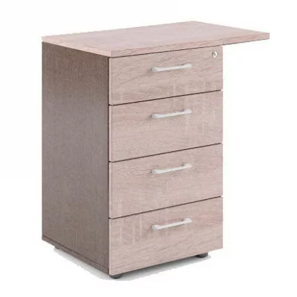 Тумба приставная КСЛC-4Д.2 Бук Тиара-Рено / XLC-4D.2_0