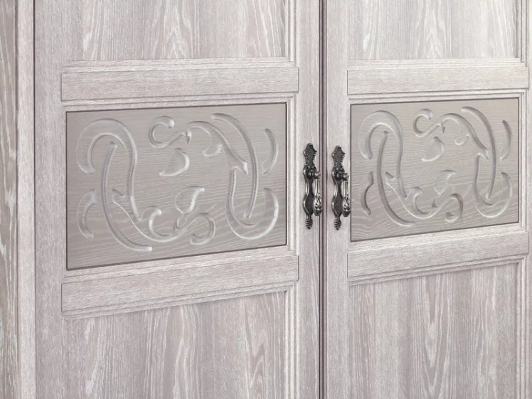 Комплект мебели для спальни Лючия №4 Дуб Оксфорд серый_2