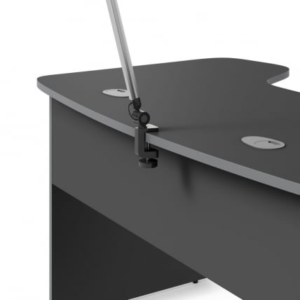 Игровой компьютерный стол СКИЛЛЛ СТГ 1385.1 антрацит/металлик / SKILLL STG_5