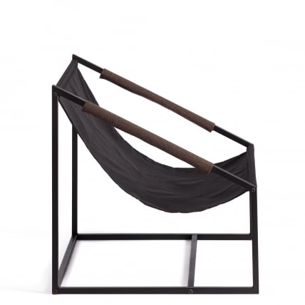 Кресло Чарли / Чарли без подлокотника рогожка, коричневый, 3М7-147, 70х70х84 см / Charli_3