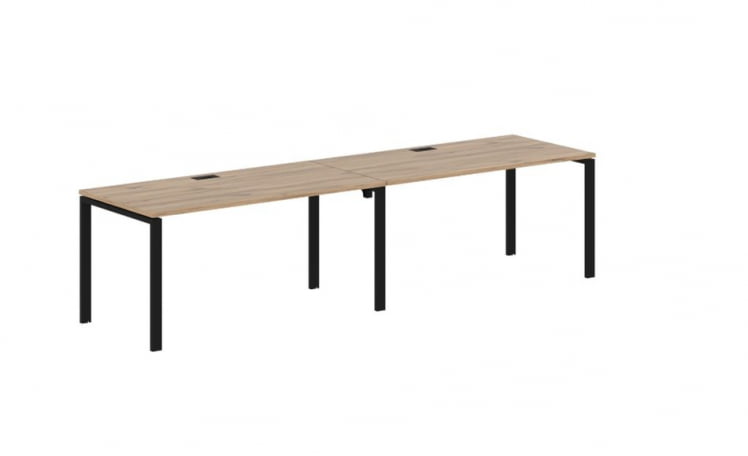 Бенч-система ЕДИС ЕУВСТ 3180 Дуб Денвер светлый Черный / EDIS EUWST_0