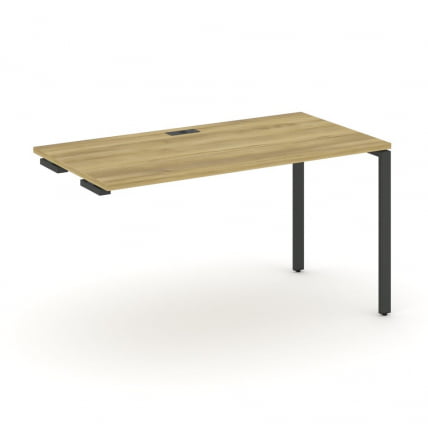 Стол приставка к опорным тумбам/шкафам CОНCЕПТ CН.ОСПР-001 Дуб Винченцо Антрацит / CONCEPT CN.OSPR-001_0