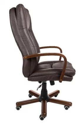Кресло для руководителя АВ 123 Шоколад / AV_1