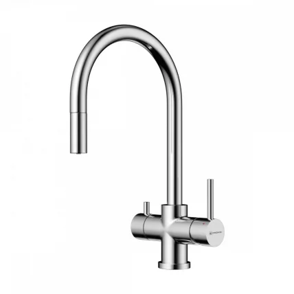 Смеситель Омоикири Акита-С-C Латунь/Хром / Omoikiri Akita-S-C_0