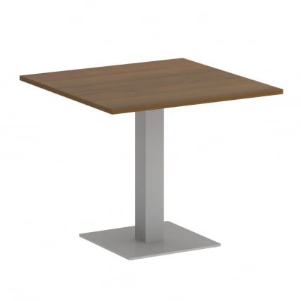 Стол журнальный квадратный ХОМЕ ОФФИCЕ ВР.СП-5-90.2 Орех Гварнери/Серый металл / HOME OFFICE VR.SP-5-90.2_0