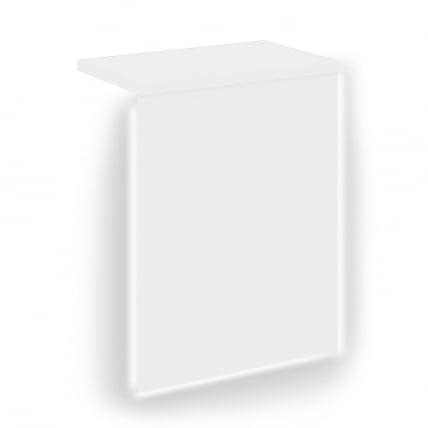 Накладка с подсветкой прямая высокая для О.Р-Ф.МП.В-98 ОНИКС О.Р-НП.В-98.1.С Белый Бриллиант / О.R-F.MP.V-98 ONIX О.R-NP.V-98.1.S_0