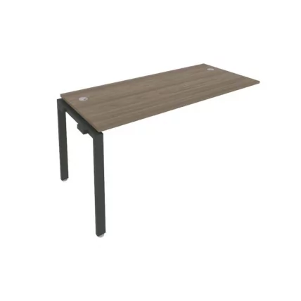 Проходной наборный элемент рабочей станции Метал Сйстем Б.ПРС-СП-1.4 Вяз/Антрацит / Metal System_0