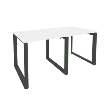 Рабочая станция на О-образном м/к ОНИКС О.МО-РС-2.0.8 Белый Бриллиант/Антрацит / ONIX O.MO-RS-2.0.8_0