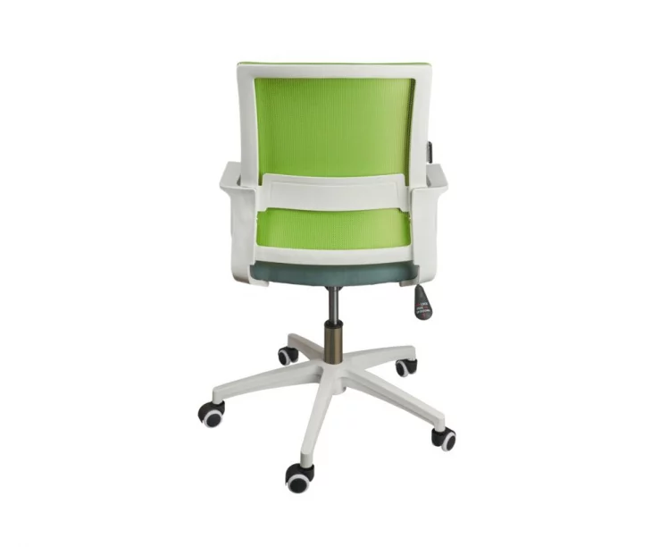 Кресло офисное Бит ЛБ белый пластик Зеленый / LB_3