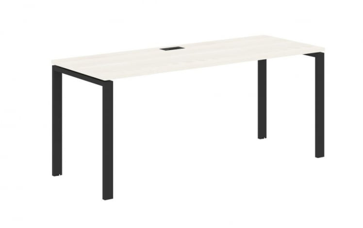 Стол письменный ЕДИС ЕУСТ 1767 Ясень Траун Черный / EDIS EUST_0