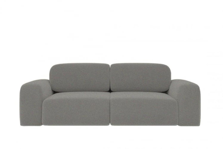 Диван прямой Сунне (Берхоусе) Тип: Прямой; Материал фасада: Микророгожка; Цвет: Серый / (Berhouse)_0