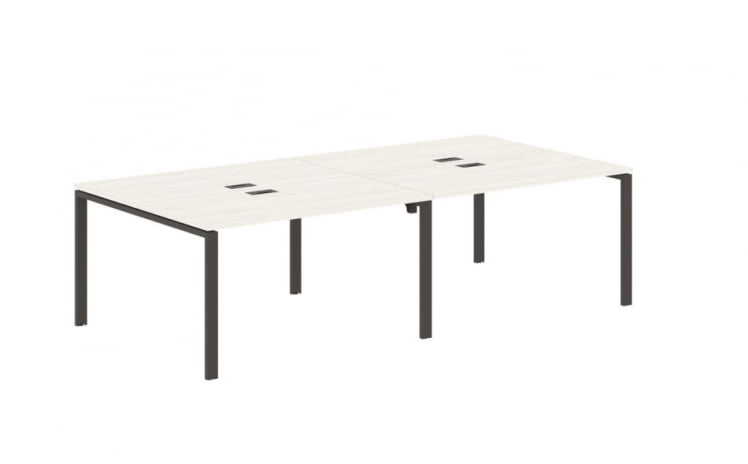 Бенч-система 4-местная ЕДИС ЕУВСТ 2713 Ясень Траун Мокко / EDIS EUWST_0