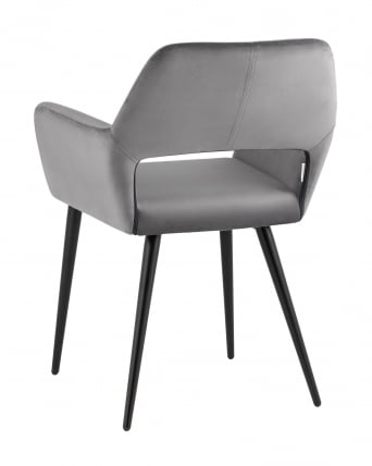 Стул Денди велюр Серый_5