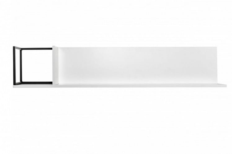 Полка навесная Ситй большая белый / City_2