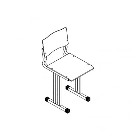 Стул ученический АЛц.СН-7-т20_0