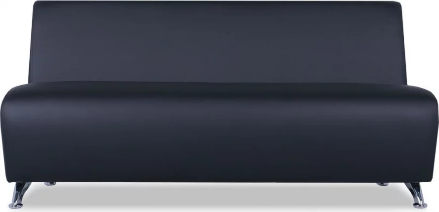 Диван Интер хром 3х местный (Экотекс 3015)_0